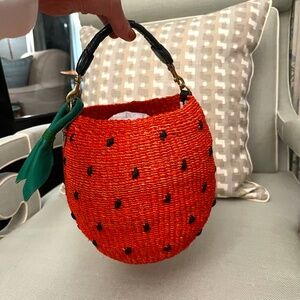 Clare V Pot De Miel Strawberry Bag